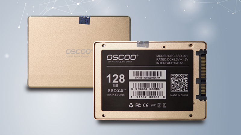 Dung lượng SSD lớn tha hồ lưu trữ